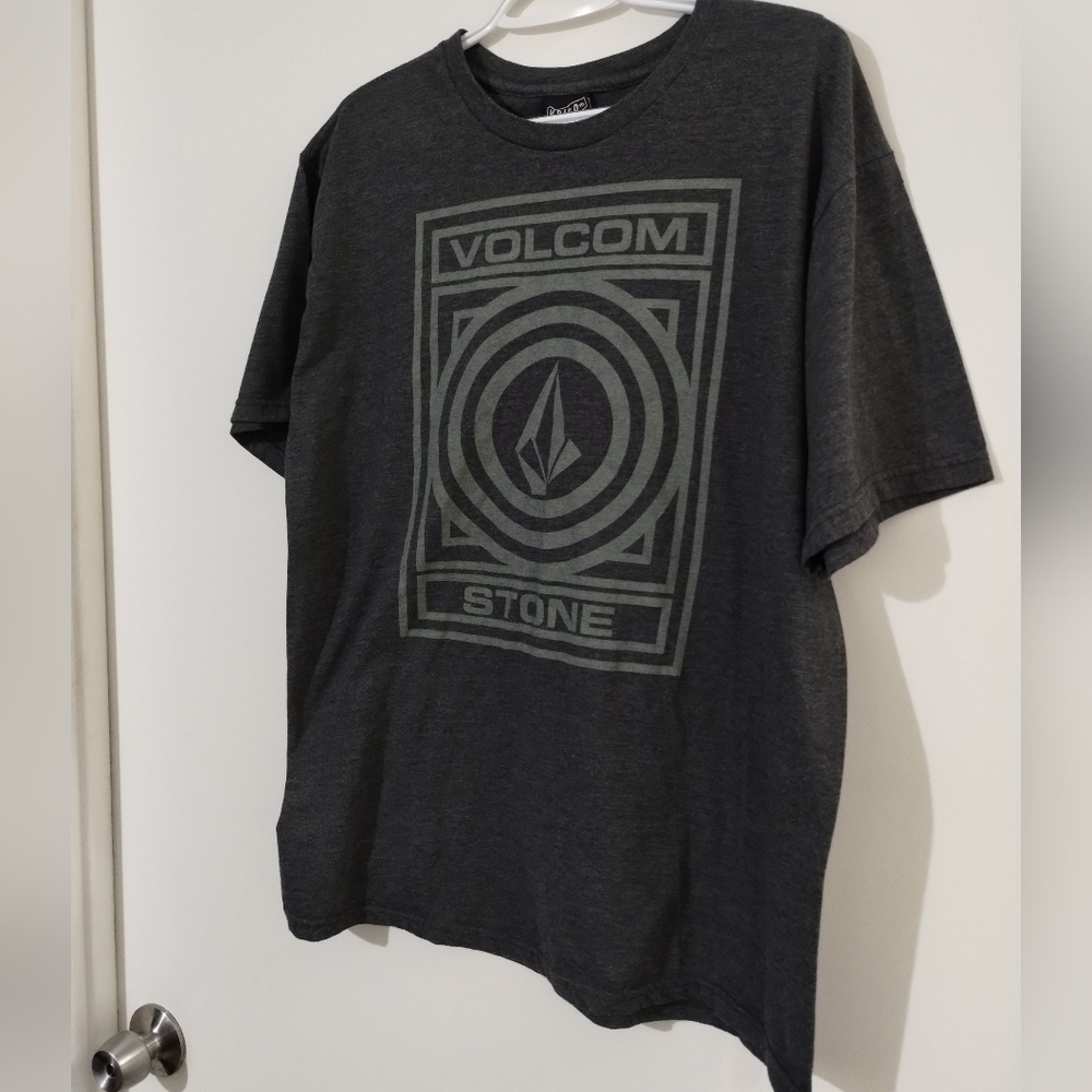 Volcom Gray Graphic T-Shirt